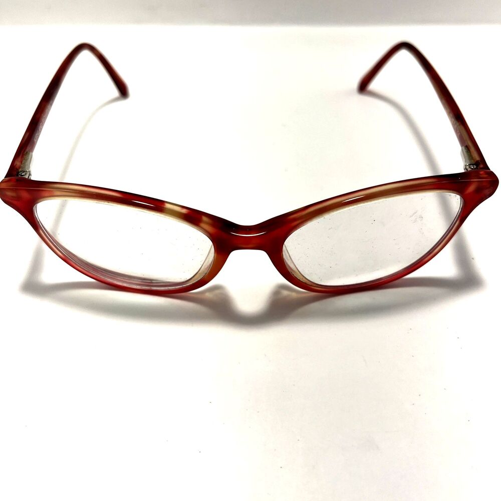 Kirkland Signature Eyeglasses S Red Tort Designer Frames Only Red 52-17-140